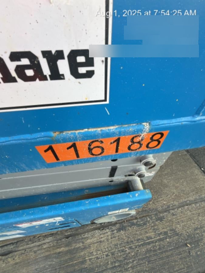 2020 Genie GS-1930 Solid Non Marking Tires, Beacon, Folding rails with half height swing gate