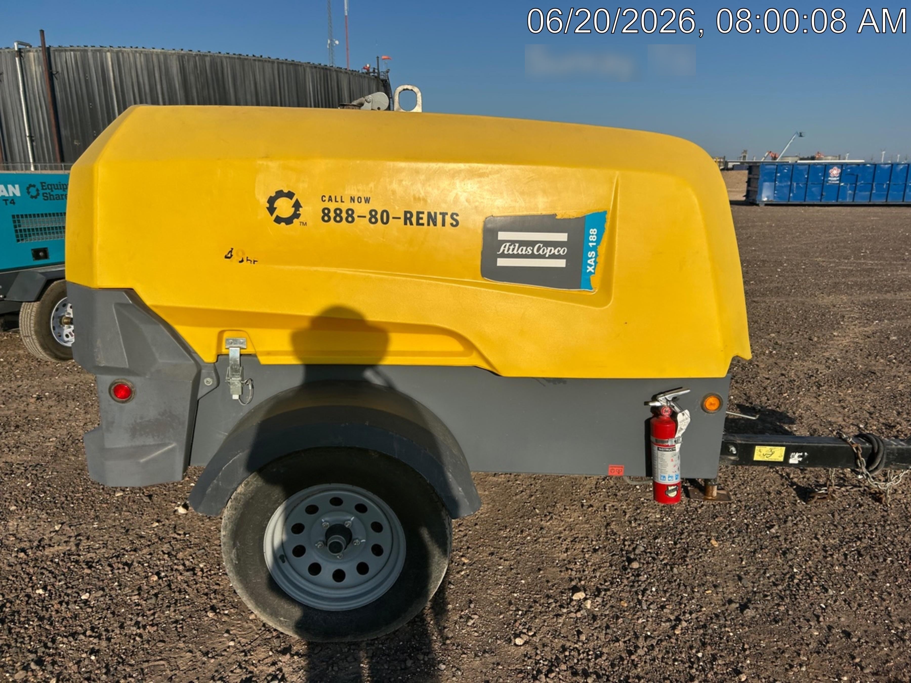 2023 ATLAS COPCO XAS188 CWK