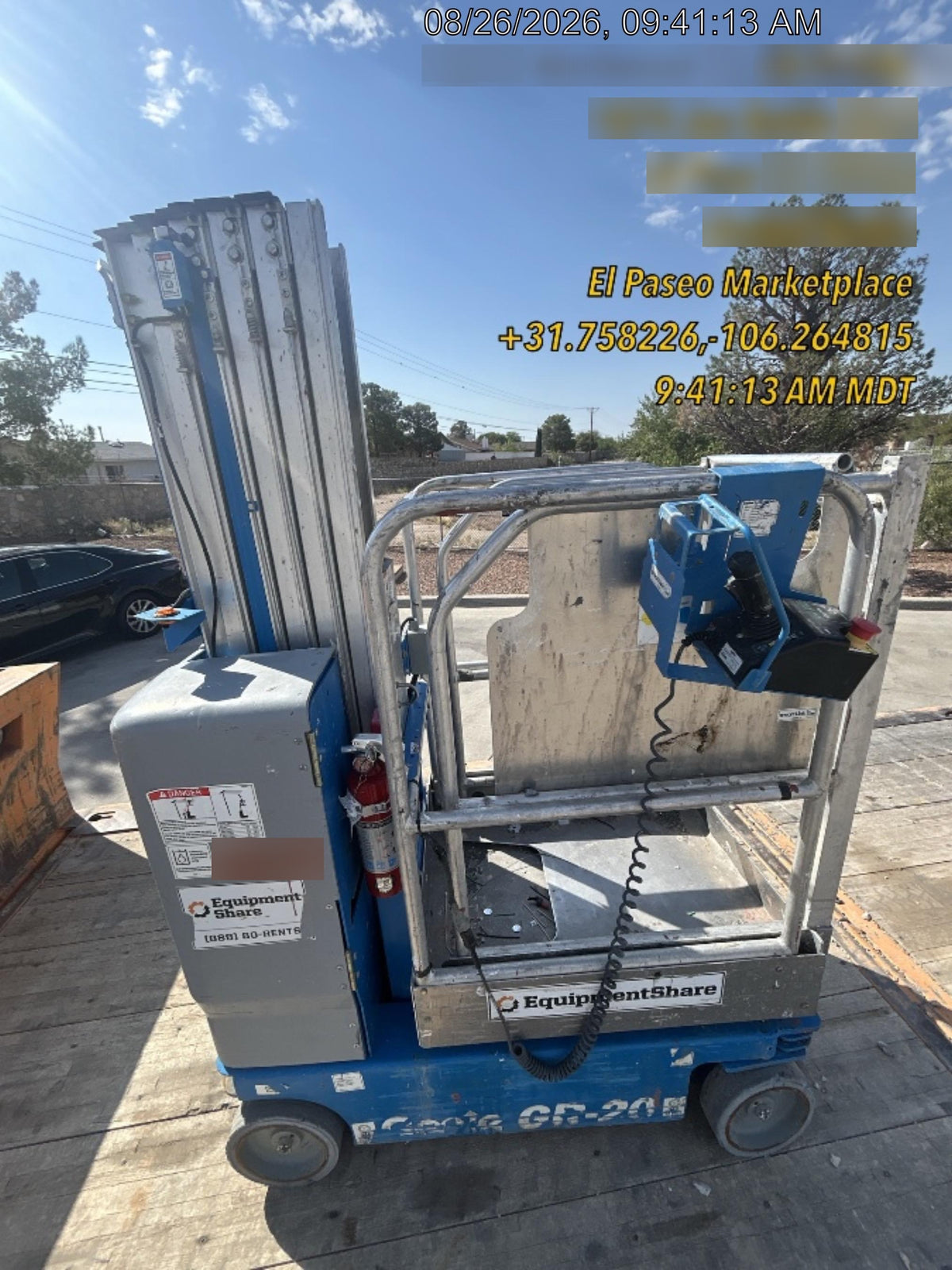 2020 GENIE GR-20
