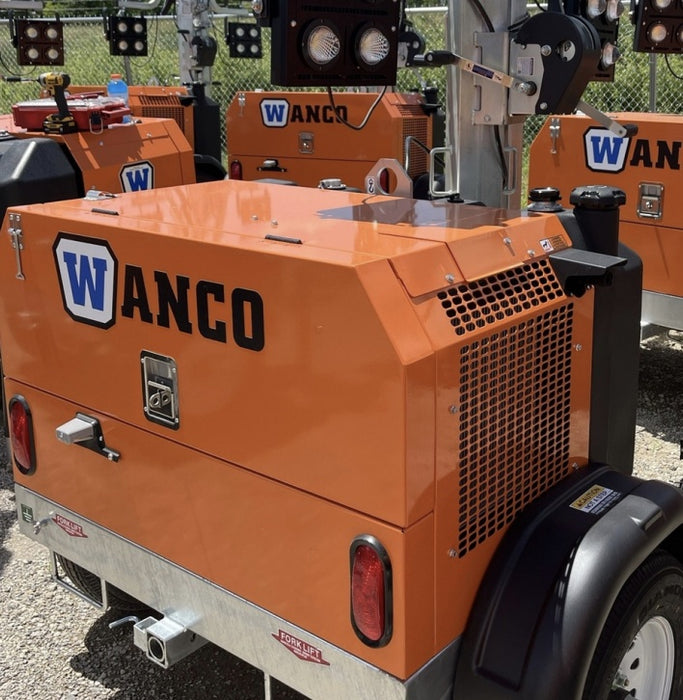 2024 Wanco WLTT-4MM4K Diesel, Deep Sea Controller, Shore Power Plug, Auto Start, (4) 350W LED Floodlights, 4kW Generator, 60 Gal Fuel Tank, 2" Ball, T3