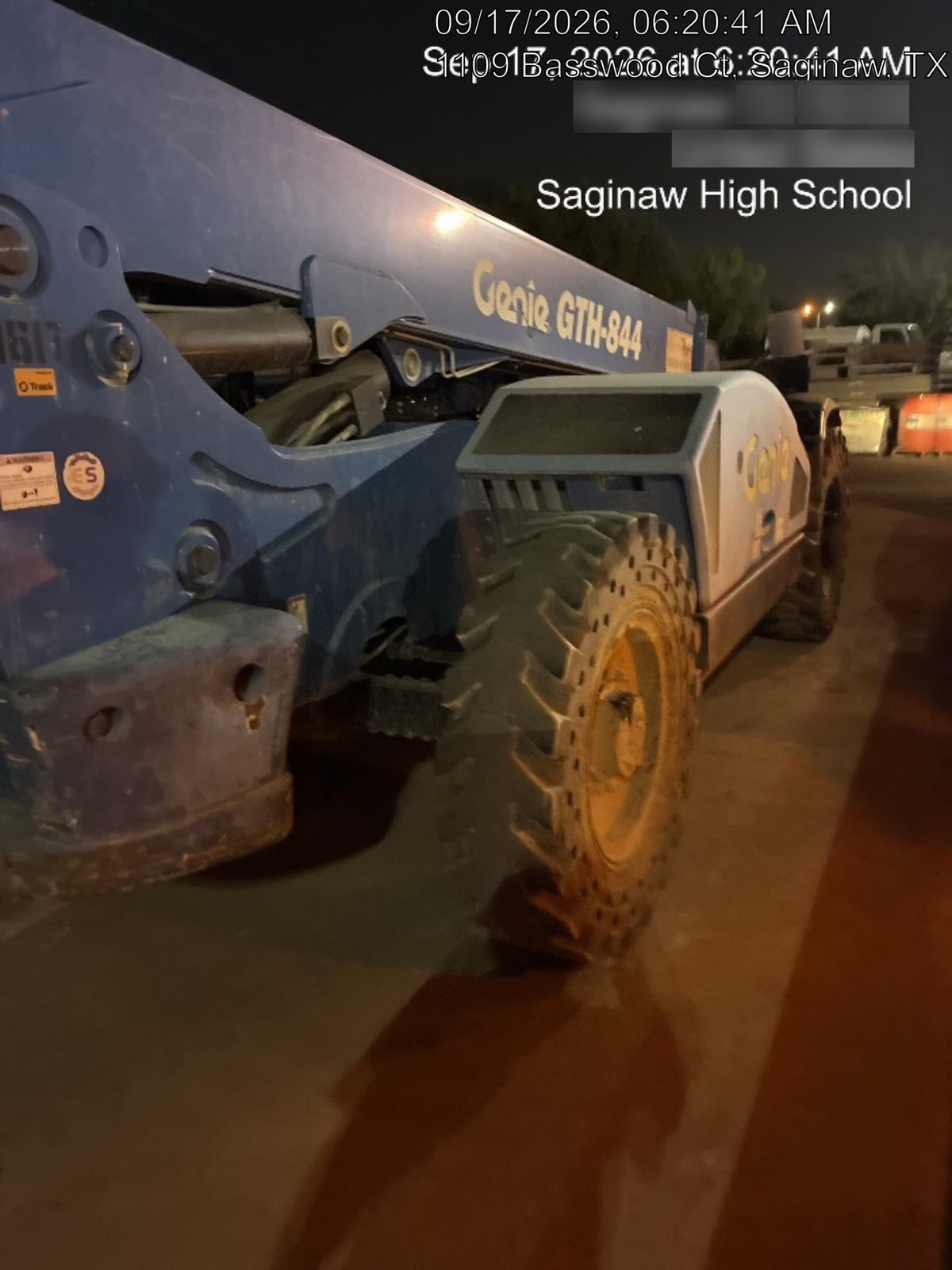 2017 Genie GTH-844 Genie GTH 844, Solid Tires, 60" carriage, Open ROPS - SN GTH08E-10880
