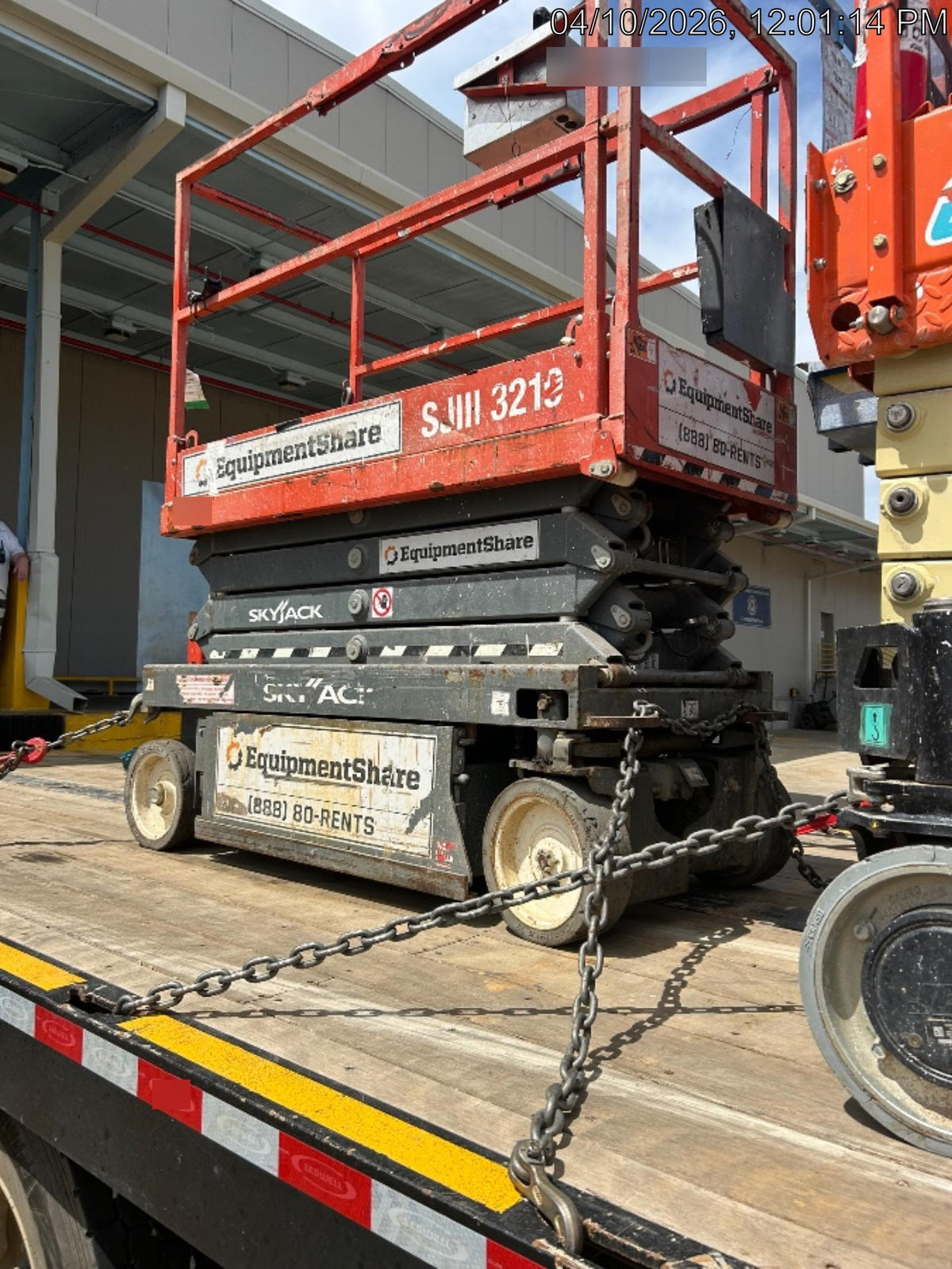 2019 Skyjack SJIII-3219 Standard Options, Trojan Batteries