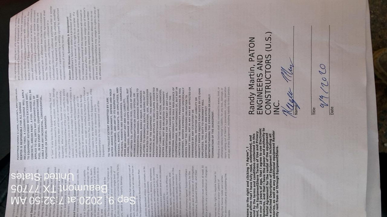 2020 GREENLEE 881CTE980