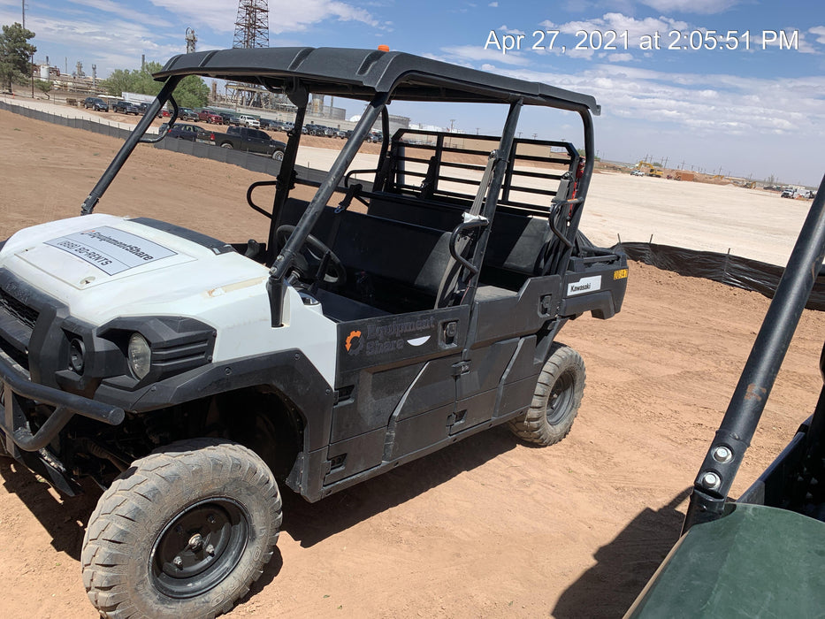 2018 Kawasaki MULE PRO-DX Kawasaki Mule 4x4 Diesel UTV w/Hard Top, No Windshield, No Doors, Beacon, Backup Alarm, ES Keypad/Hardware Installed