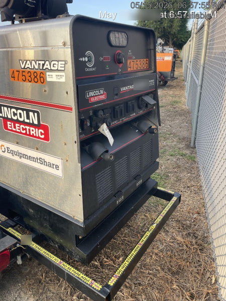2024 Lincoln Electric Vantage 549X Vantage 549X Ready Pak 3 w/ Telematics & Decals, Stainless (Includes Trailer, Cable Rack, Fender Light Kit), part #K3534-2-RP3MES