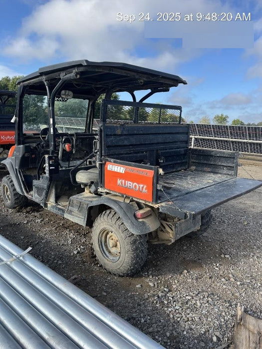 Kubota RTV-X1140W-H 4WD, LED Strobe, Windshield Acrylic Clear, Plastic Canopy, Wire Harness Kit, Backup Alarm
