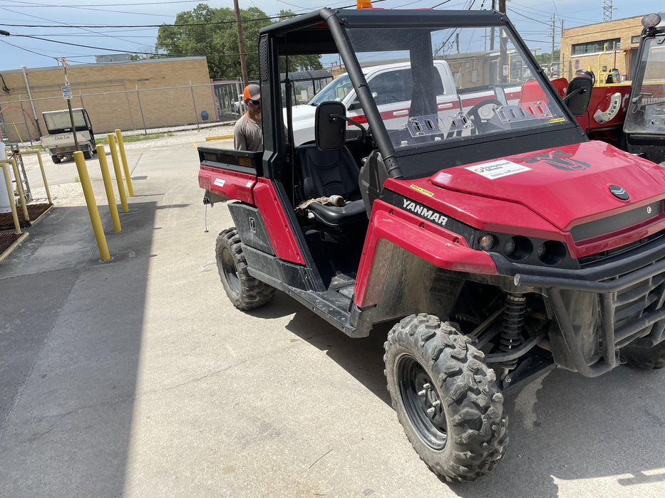 2021 Yanmar YU1000 Canopy, Steel Wheel, Poly WindShield, Beacon, Backup Alarm