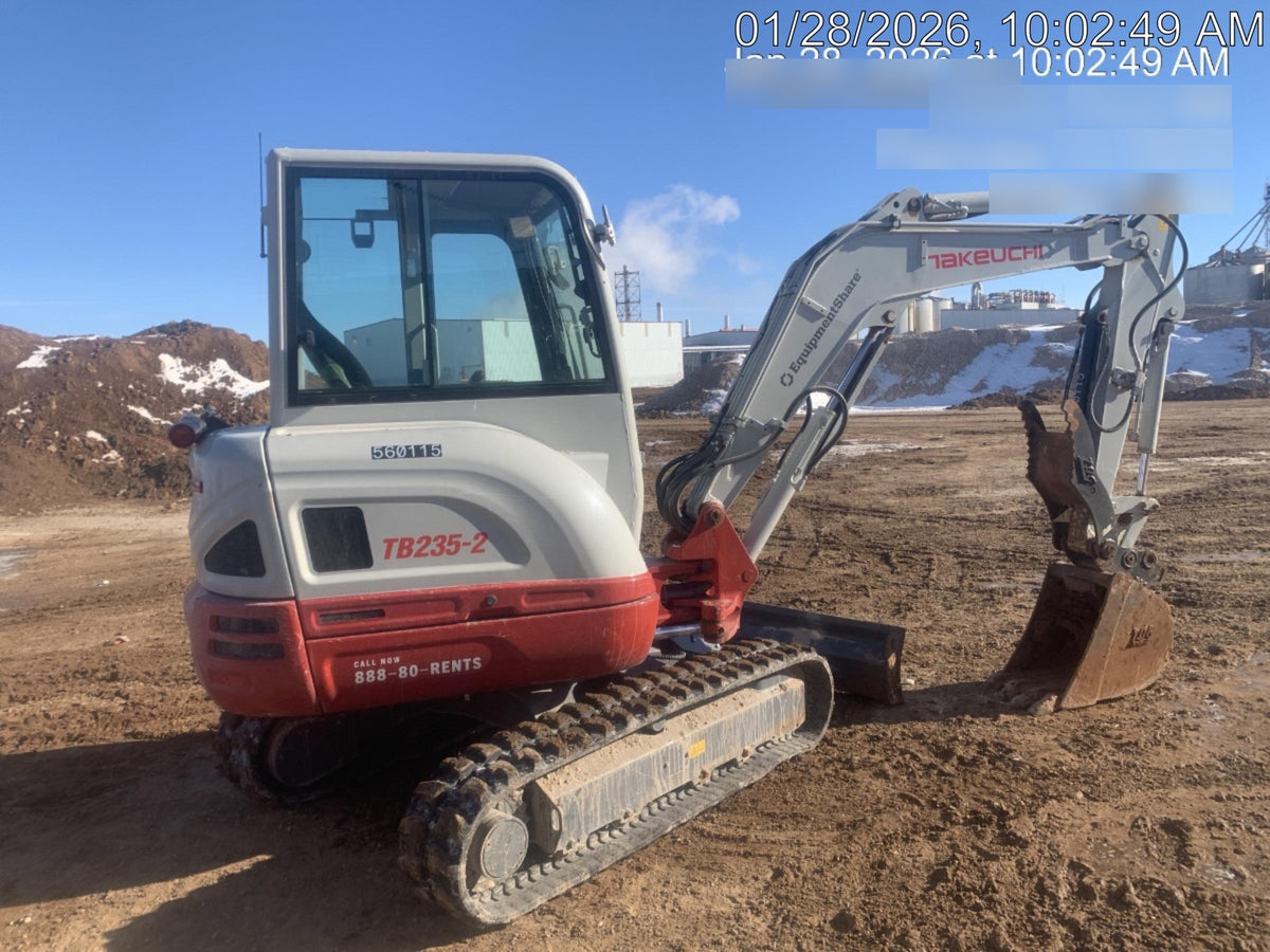 2025 TAKEUCHI TB235-2CR