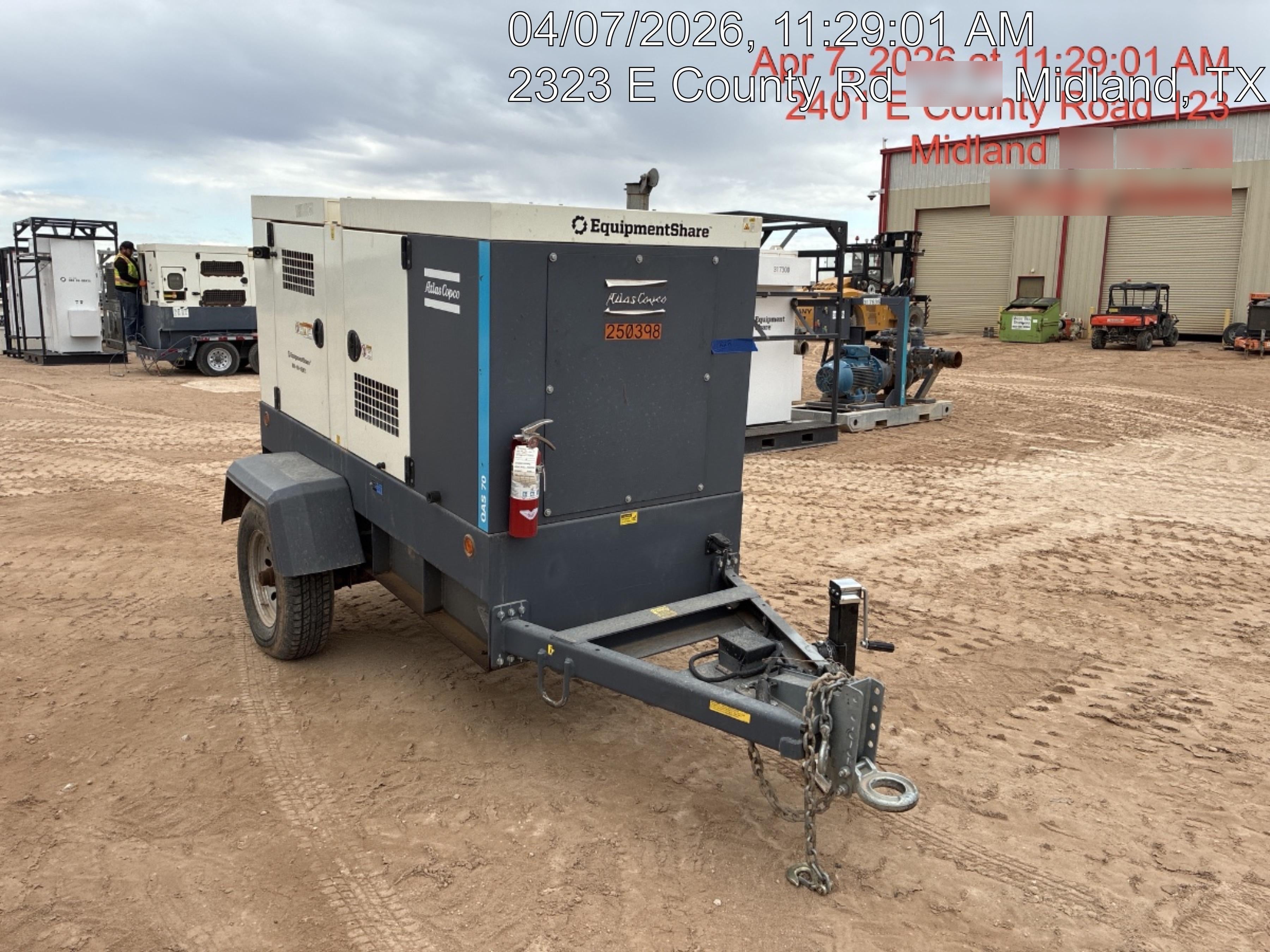 2022 ATLAS COPCO QAS 70