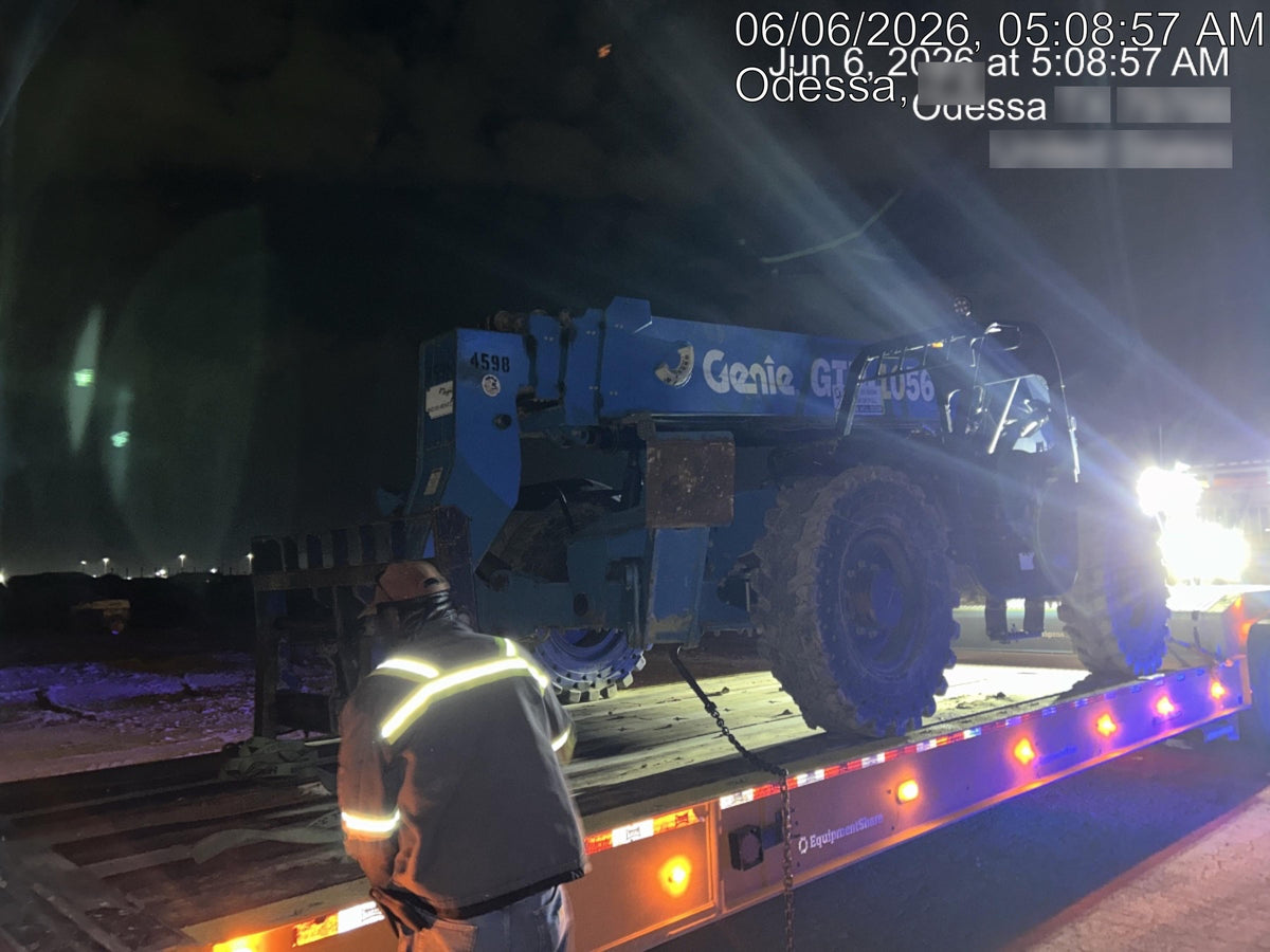 2017 Genie GTH-1056 Genie GTH1056, Solid Tires, 60" carriage, Light Kit, Open ROPS