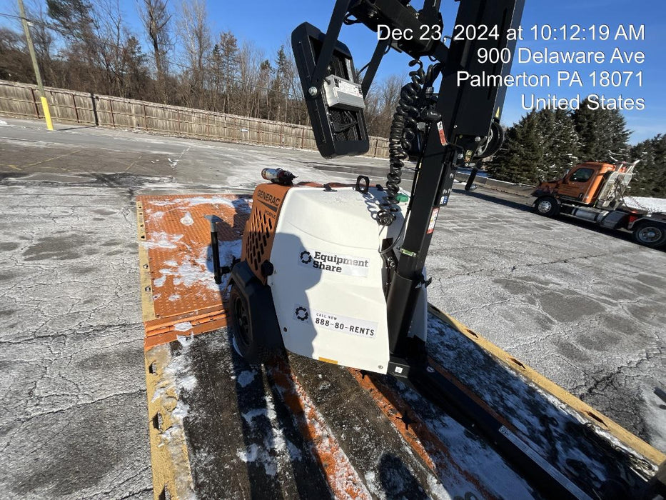 2023 Generac MLT2 Diesel, Flex Switch 120V Input, Powerzone Controller, 
(4) 320W LED Lights, 4kW Generator, 39.9 Gal Fuel Tank, 2" Ball, T3