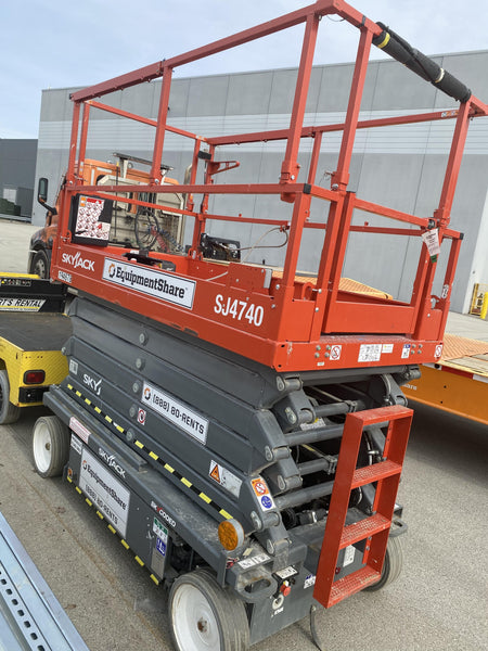 2021 Skyjack SJ4740 Hyd Drive, Sld NM Tires, DBcns, EST