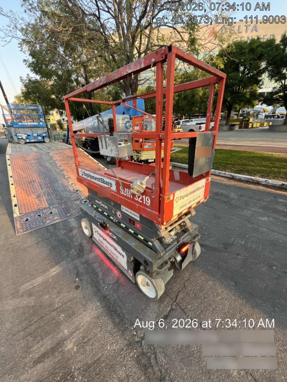 2019 Skyjack SJIII-3219 Standard Options