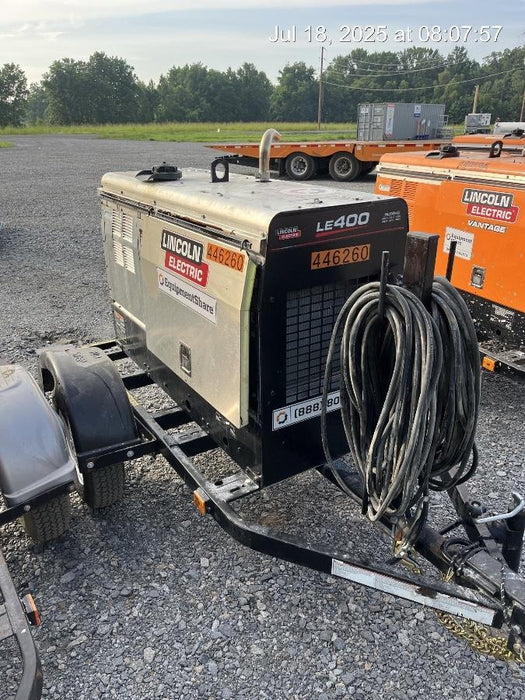 2024 Lincoln Electric LE400 Kubota V1505, Trlr, Cable Rack, Light Kit, ES Decals, T3