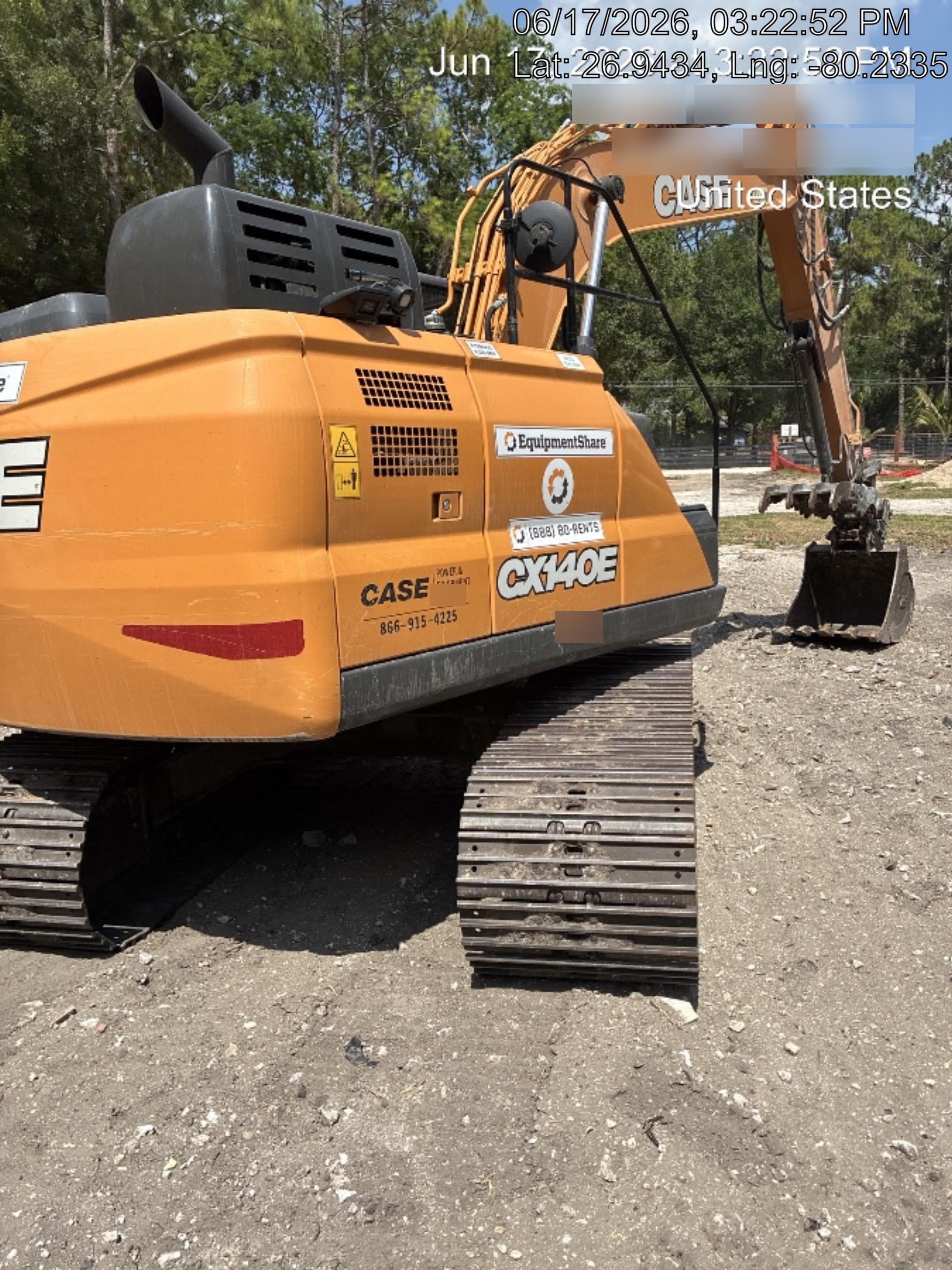 2024 CASE CX140E