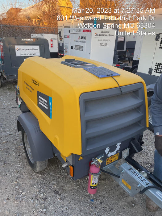 2022 ATLAS COPCO XAS 110