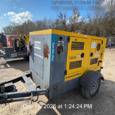 2021 ATLAS COPCO PAS 100 HF CS Enclosed