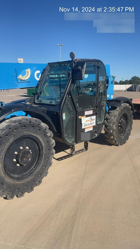 2018 Genie GTH-636 Genie GTH-636 w/Enclosed Cab w/HVAC, Work Lights, Solid Tires, Beacon, 48" Carriage and Forks