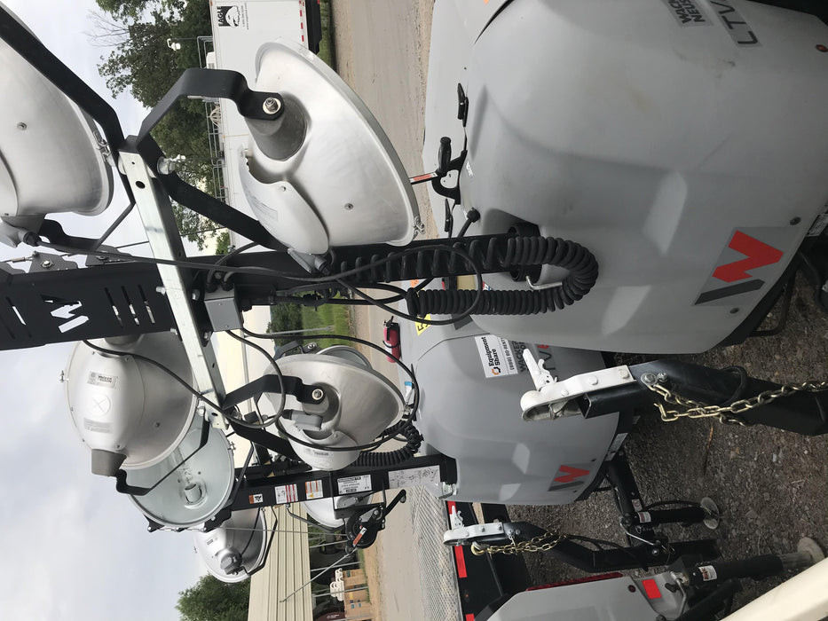 2019 Wacker Neuson LTV6L-MH Wacker Neuson LTV6L Mobile Light Tower w/Fuel Level Sensor Installed