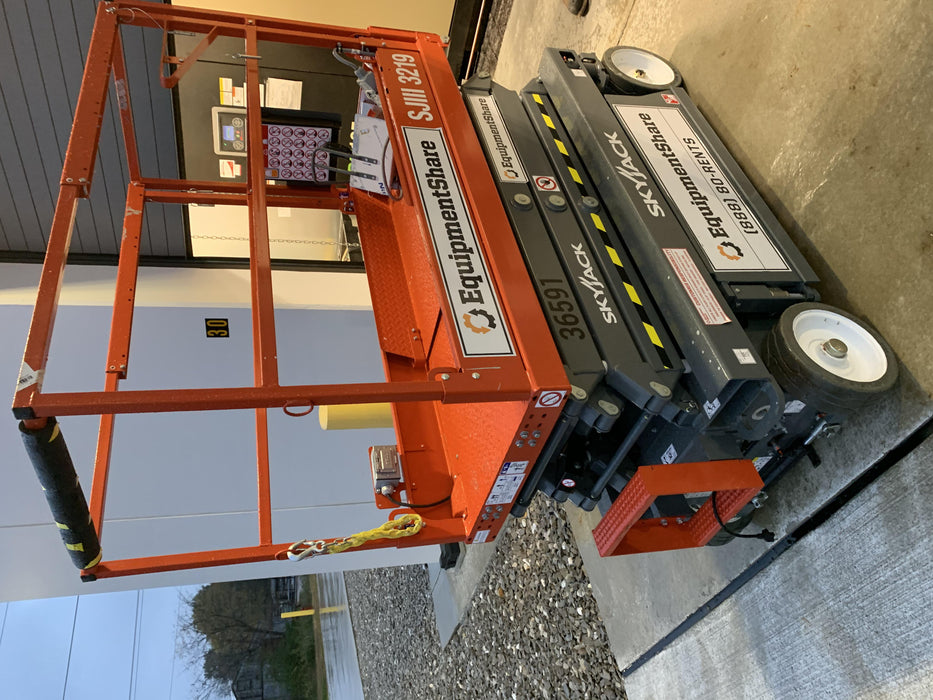 2019 Skyjack SJIII-3219 Standard Options, Trojan Batteries