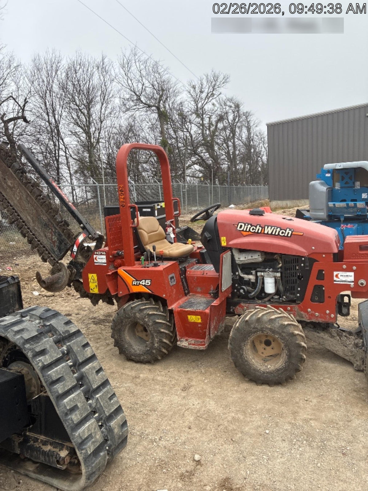 2022 DITCH WITCH RT45A