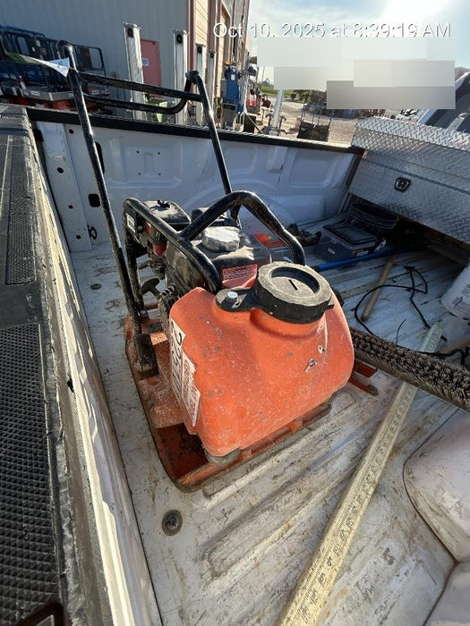 2022 Multiquip MVC88VTHW Plate Compactor, 20", w/Water Tank, Honda GX160