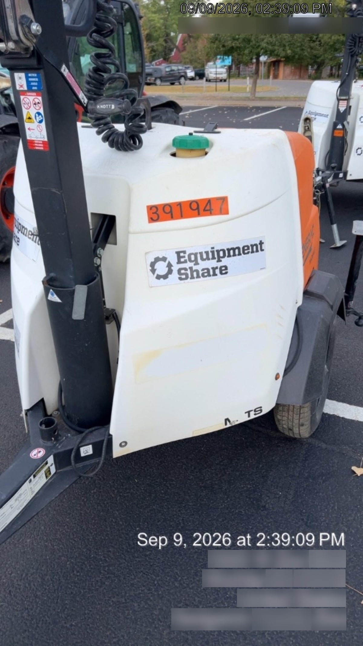 2024 Generac MLT2 Diesel, Flex Switch 120V Input, Powerzone Controller, 
(4) 320W LED Lights, 4kW Generator, 39.9 Gal Fuel Tank, 2" Ball, T3