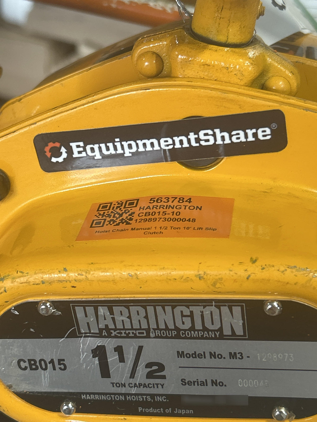 2025 HARRINGTON CB015-10