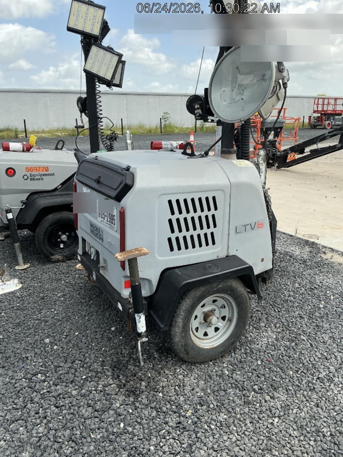 2019 Wacker Neuson LTV6L-MH Standard Options, ES Track Hardware, Fuel Level Sensor