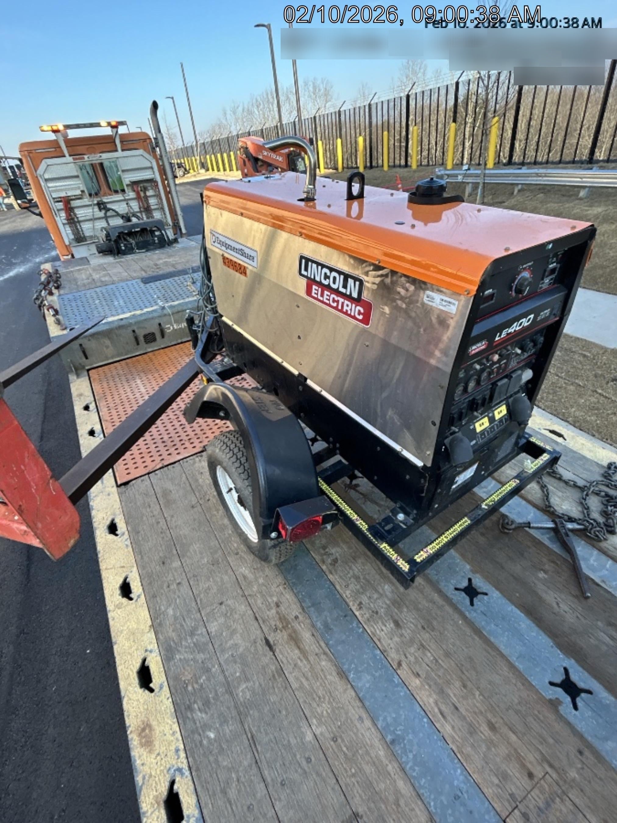 2024 Lincoln Electric LE400 Kubota V1505, Trlr, Cable Rack, Light Kit, ES Decals, T3