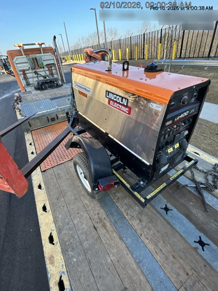 2024 Lincoln Electric LE400 Kubota V1505, Trlr, Cable Rack, Light Kit, ES Decals, T3