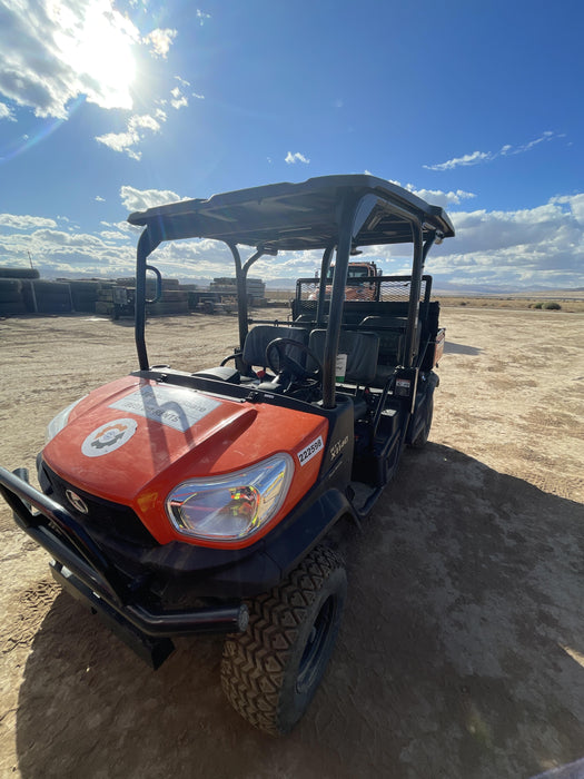 2022 Kubota RTV-X1140W-H Plastic Canopy, Windshield Acrylic Clear, LED Strobe Light, Wire Harness Kit, Back up Alarm