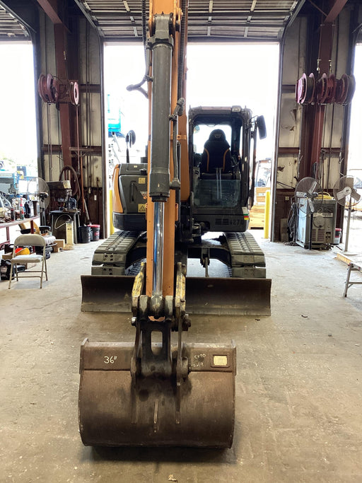 2018 Case CX80C CLOSED CAB, A/C, RUBBER TRACKS PADS, 7'-2" ARM