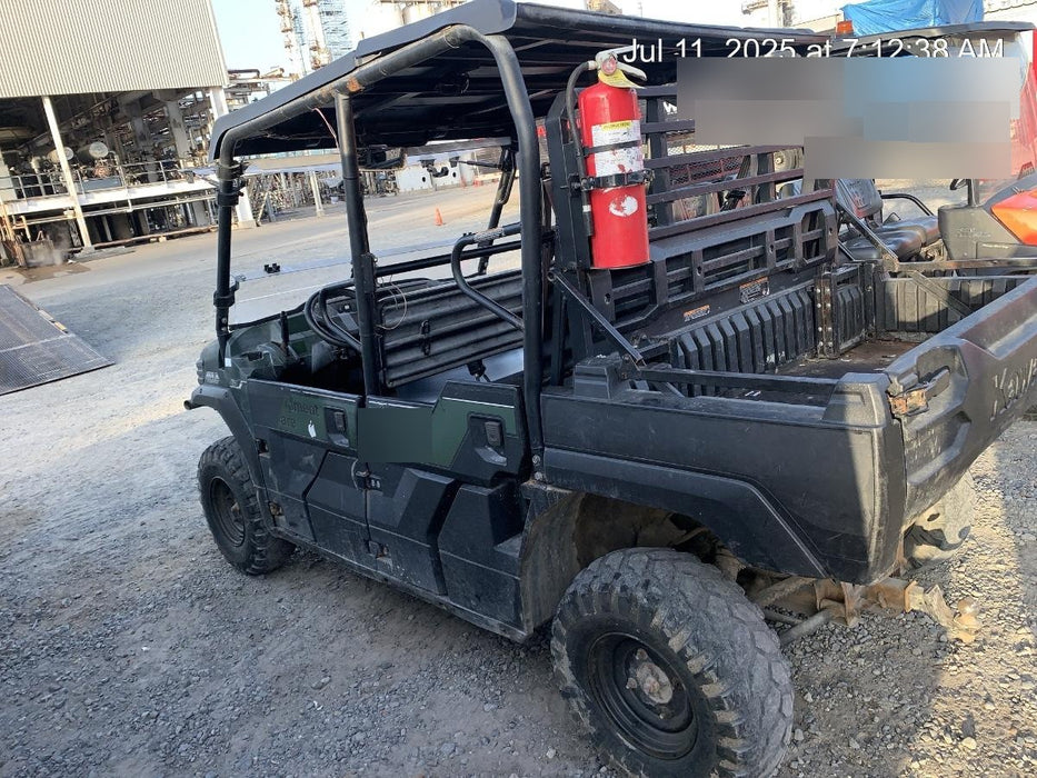 Kawasaki Mule PRO-DXT Standard Options, Backup Alarm, Beacon, Plastic Hard Top, Poly Windshield, Horn Kit