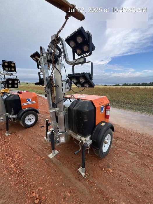 2024 Wanco WLTT-4MM4K Diesel, Deep Sea Controller, Shore Power Plug, Auto Start, (4) 350W LED Floodlights, 4kW Generator, 60 Gal Fuel Tank, 2" Ball, T3