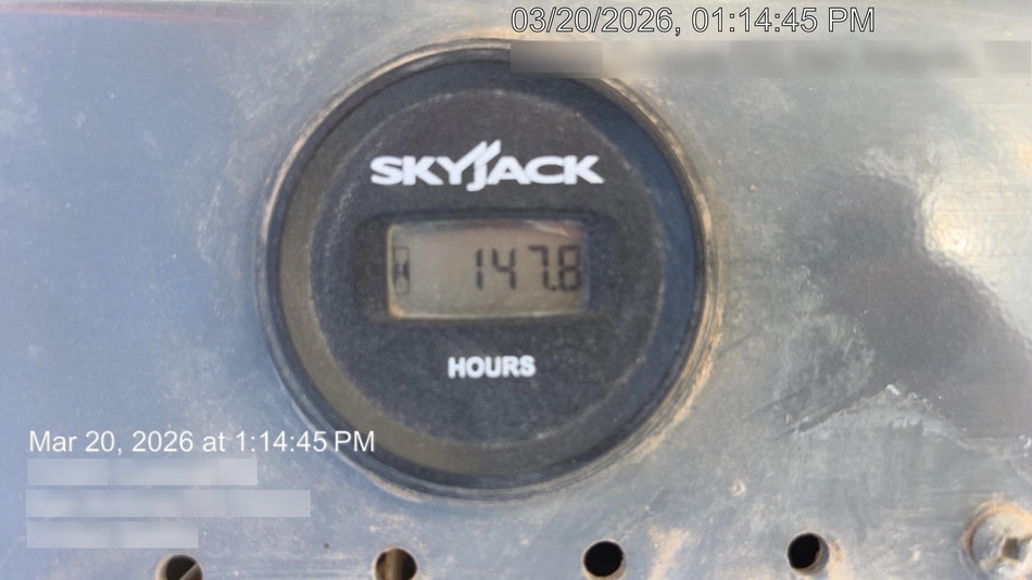 2019 Skyjack SJIII-3226 Standard Options, Trojan Batteries
