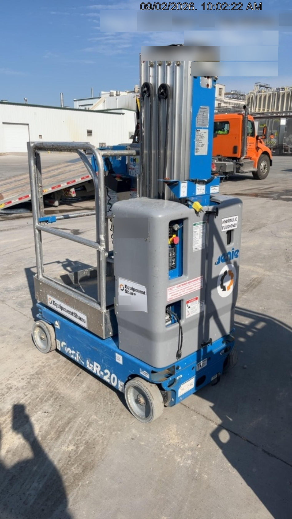 2019 GENIE GR-20