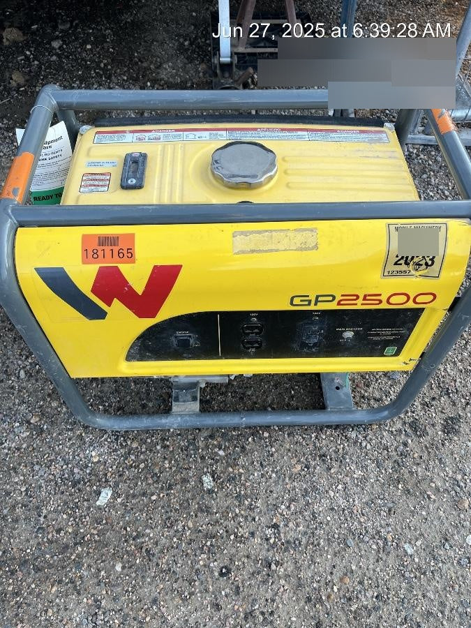 2021 WACKER NEUSON GP2500A