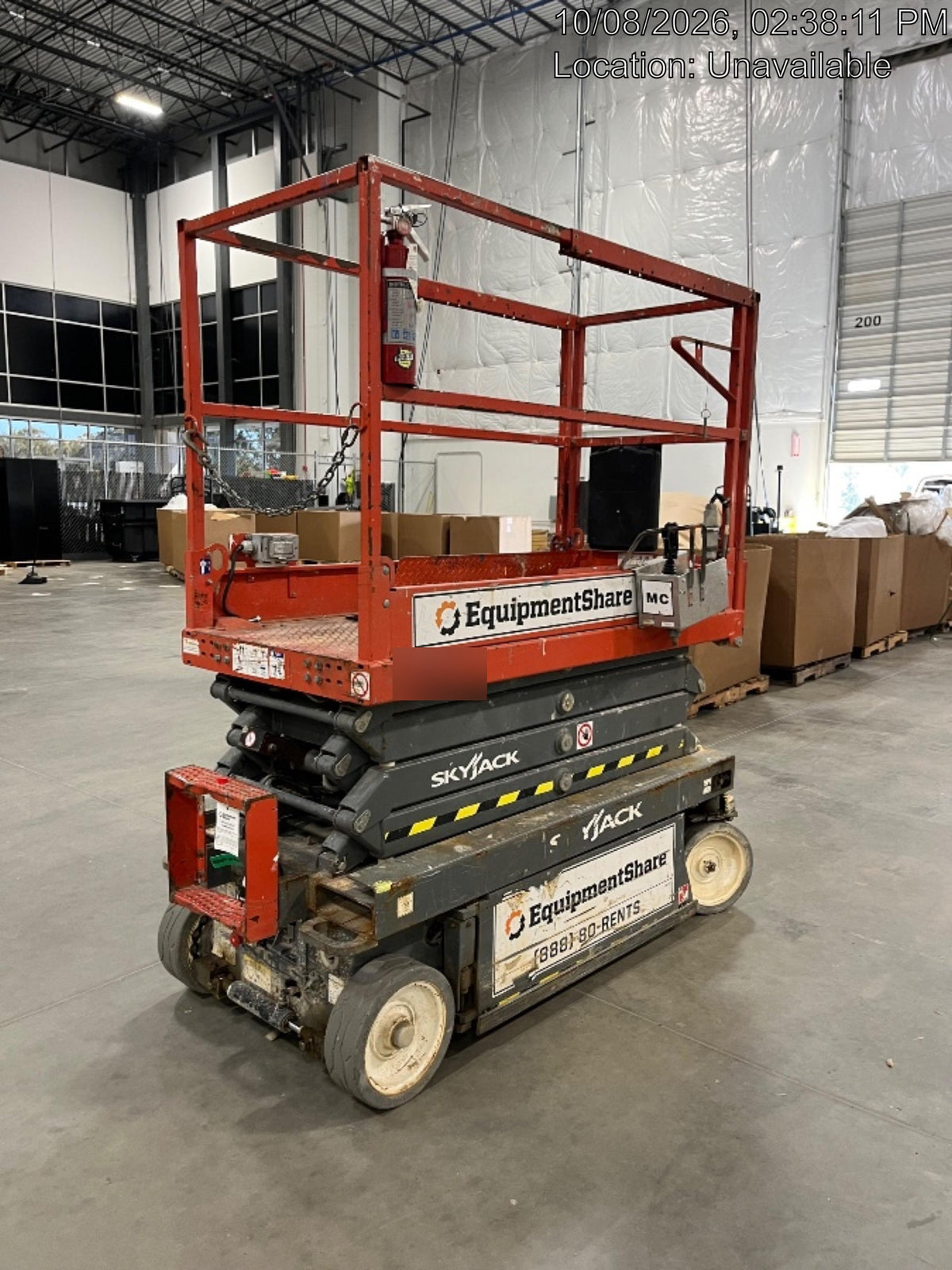 2019 Skyjack SJIII-3219 Standard Options, Trojan Batteries