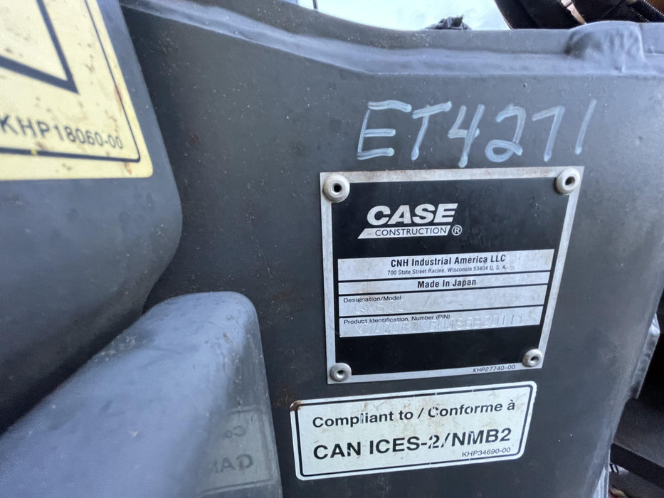 2018 Case CX80C CLOSED CAB, A/C, RUBBER TRACKS PADS, 7'-2" ARM