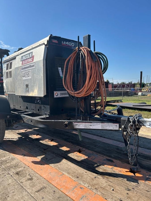 2024 Lincoln Electric LE400 Kubota V1505, Trlr, Cable Rack, Light Kit, ES Decals, T3