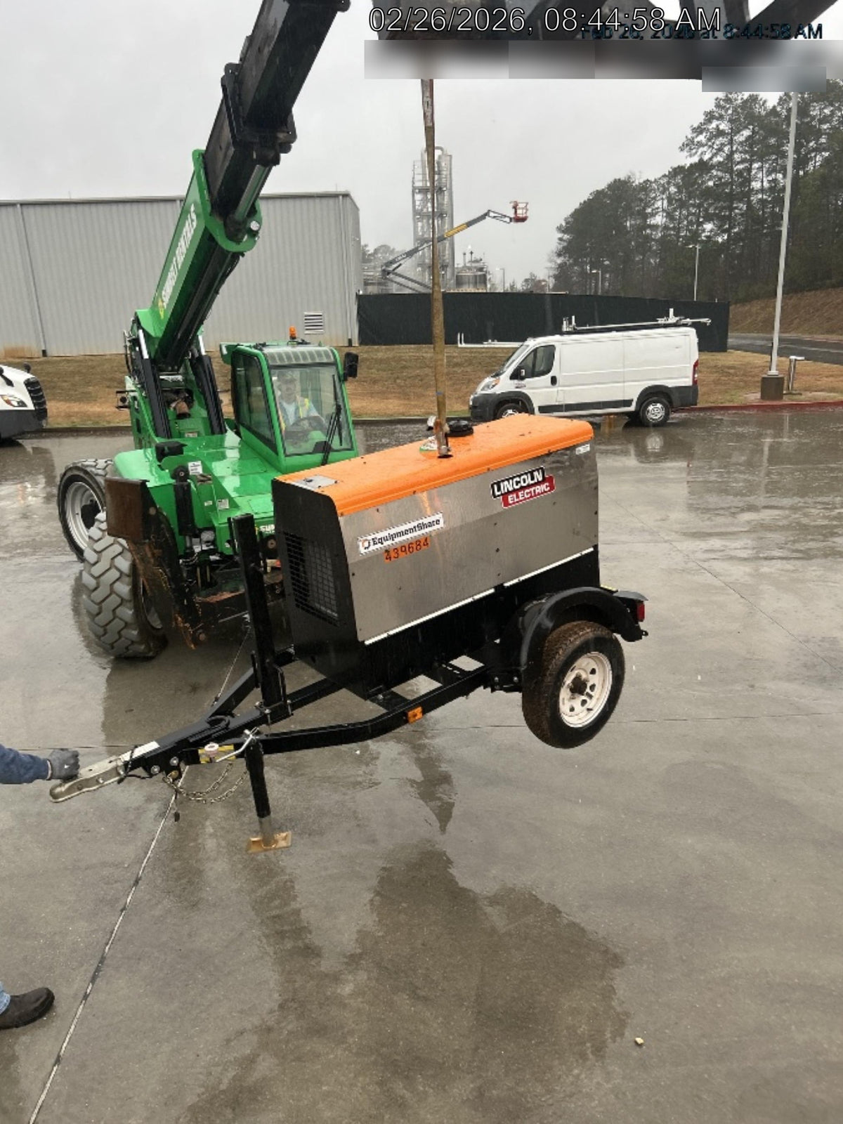 2024 Lincoln Electric LE400 Kubota V1505, Trlr, Cable Rack, Light Kit, ES Decals, T3