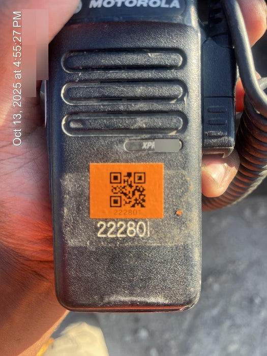 2022 MOTOROLA XPR3300E