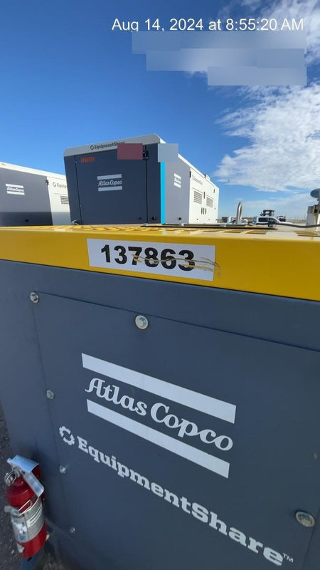2021 ATLAS COPCO PAS 100 HF CS Enclosed