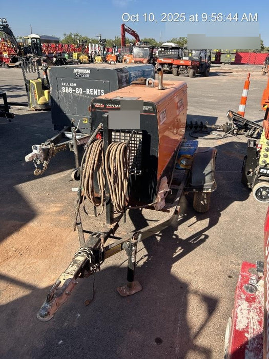 2021 Lincoln Electric Vantage 322 Vantage 322 Ready Pak 3 w/ Decals, ORANGE (includes trailer, cable rack, fender light kit) NO Telematics