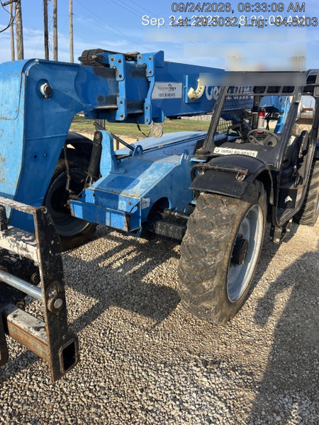 2018 Genie GTH-636 Genie GTH-636 w/Open ROPS, Solid Tires, Work Light/Beacon, 48" Carriage and Forks