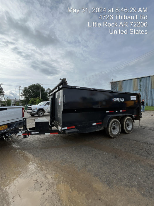 2024 TEXAS PRIDE TRAILERS DT714416KBP