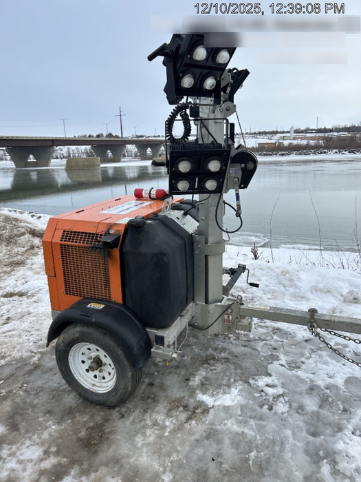 2024 Wanco WLTT-4MM4K Diesel, Deep Sea Controller, Shore Power Plug, Auto Start, (4) 350W LED Floodlights, 4kW Generator, 60 Gal Fuel Tank, 2" Ball, T3