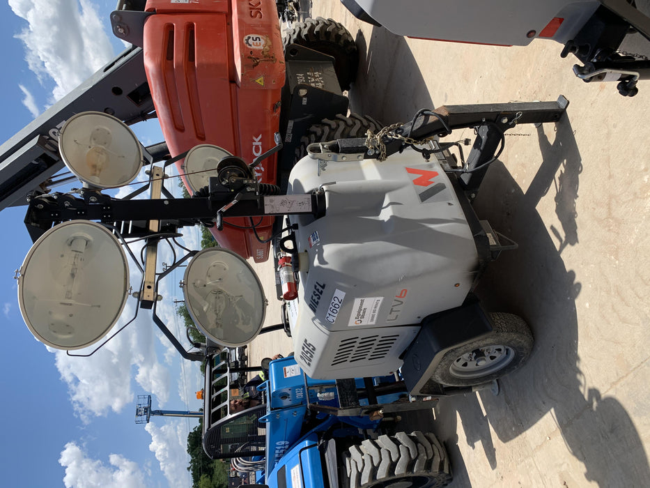 2018 Wacker Neuson LTV6L-MH Wacker Neuson LTV6L Mobile Light Tower w/Fuel Level Sensor Installed