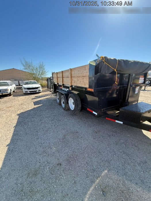 2025 TEXAS PRIDE TRAILERS DT714416KBP